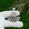 Oval Natural Pyrite 925 Silver Mother Bezel Trendy Solar Chakra Birthday Pendant