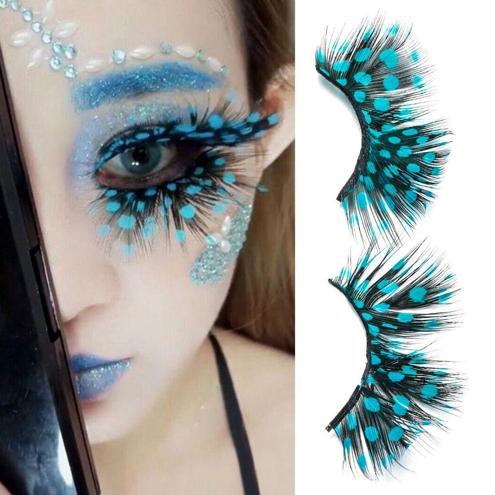 Eyelash Extension Feather Eyelashes Extra Long   for Masquerade/Party/Anime Cosplay
