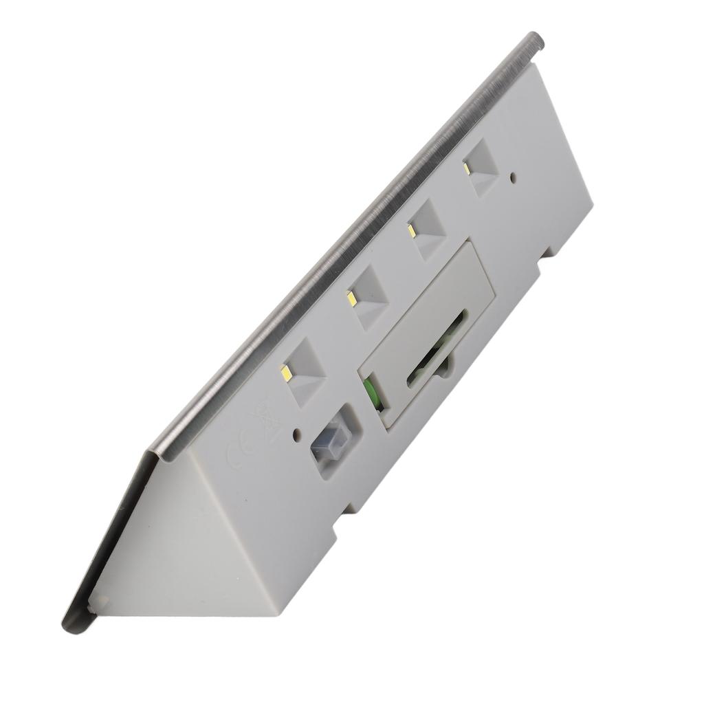 Solar House Number Plaque Stainless Steel LED Address Number Light for Home Yard Farms