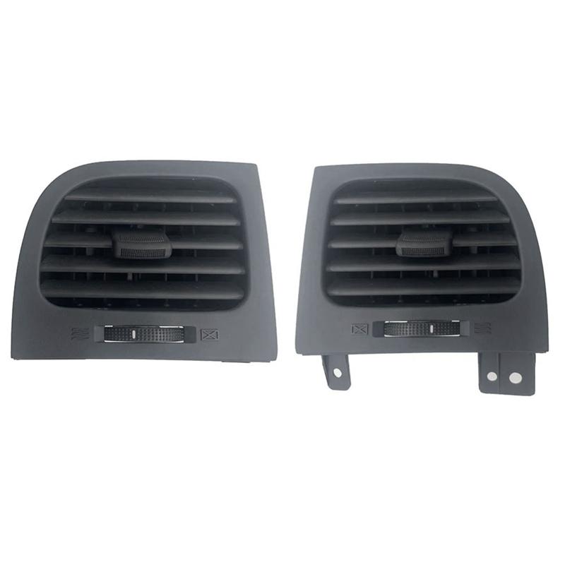 2Pcs Front Central Dashboard Air Vent Outlet Grill Panel for Hyundai Accent Hatchback 2006-2011 974101E000-A87Q