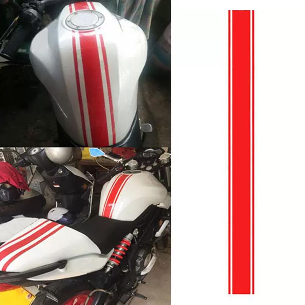 New 50cm Funny Decoration Stickers Moto Tank Decals DIY Fuel Tank Sticker Waterproof For Racing Motorcycle Accessories