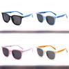 Kids Square Sunglasses Uv400 Polarized With Geometric Tac Lenses For Outdoor Play And Party