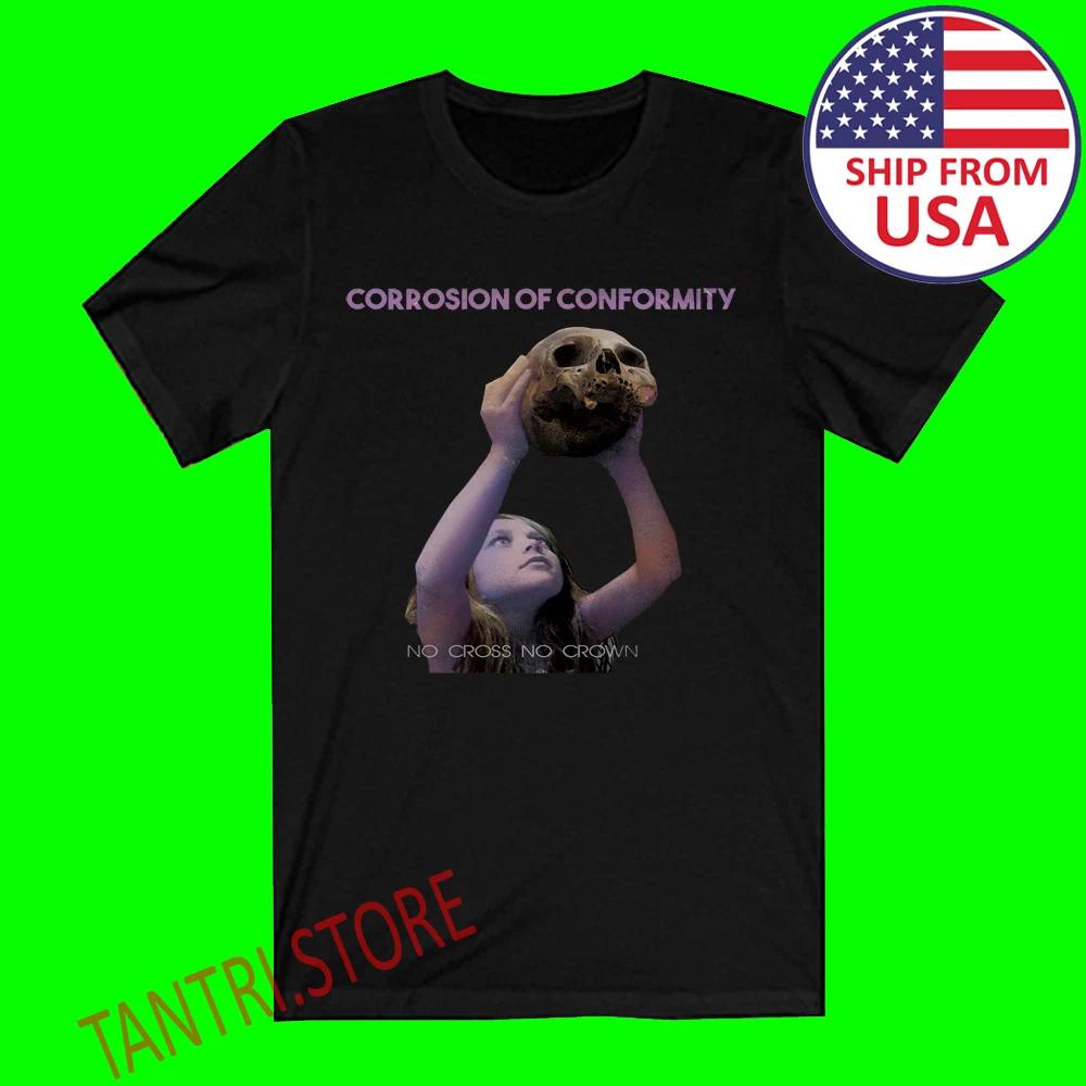 

Corrosion Of Conformity No Cross No Crown Men s Black Size S to 3XL M