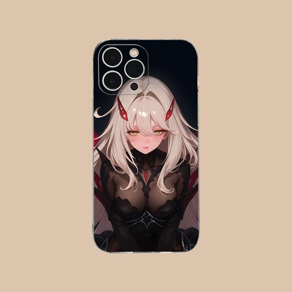 Genshin Impact Ronova Phone Case for iPhone 17 16 15 14 13 12 11 X XR XS Air Pro Max Plus Mini Clear Colorful Cover Cellphones