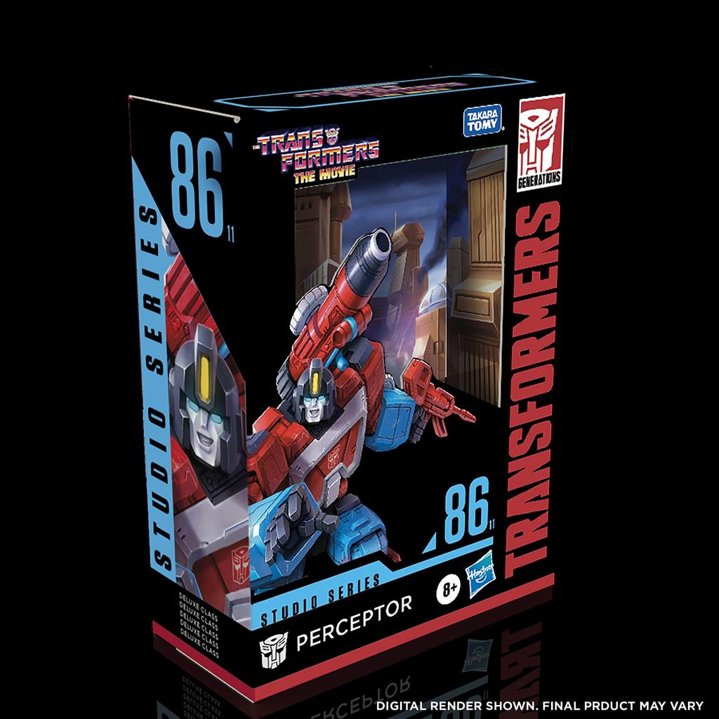 Transformers Toys Studio Series Deluxe Class The Movie Perceptor Action Figure Ages 8 and 86-11 - Up, 4.5-inch