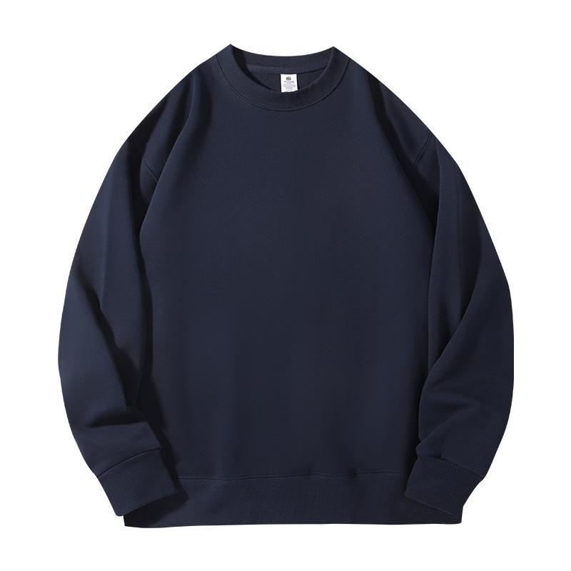 Mens and Women Autumn Solid Color Sweatshirt Long-Sleeve Lightweight Terry Sweatshirt Casual Workout Pullover Shirt Tops for Women and Men