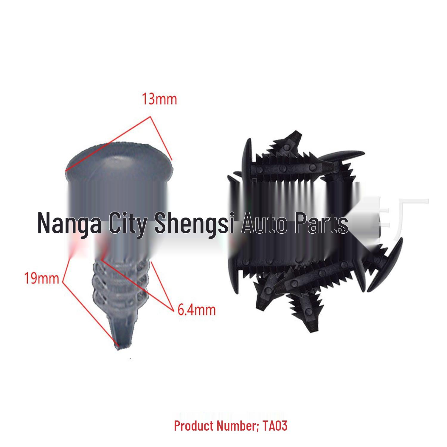 

Universal Car Trim Panel & Headliner Fixing Clip 10000