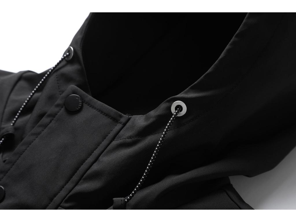 2025 Unisexowa wiatrówka z kapturem: Wodoodporna, Wiatroodporna, Gotowa do podróży, Casualowa kurtka wiosenno-jesienna