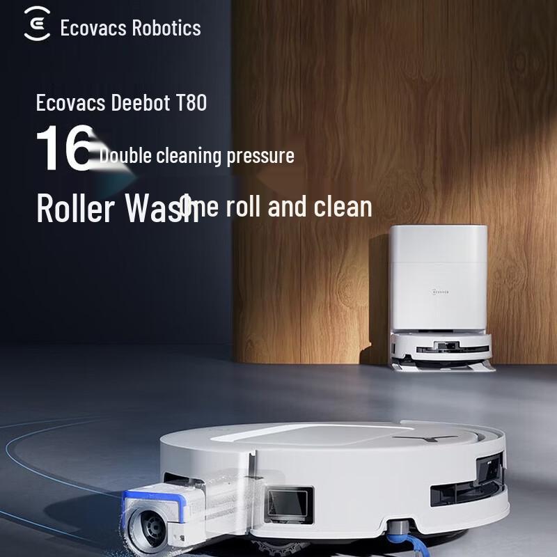 ECOVACS T80 All-in-One Robot Vacuum Mop with Smart Voice