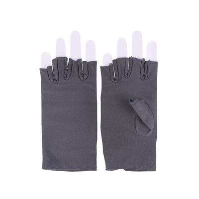 1Páry Anti UV rukavice Rukavice s ochranným UV štítem Bezprstová manikúra na nehty