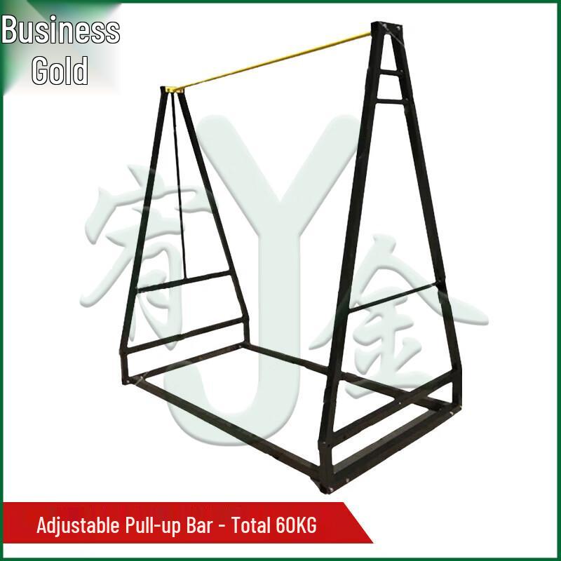 Outdoor Heavy-Duty Pull-Up & Dip Bar Fitness Equipment
