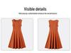 Elegant Sleeveless Fit-and-Flare Dress for Women - 2026 Spring/Summer Collection