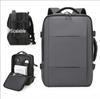 High-End Expandable Multifunction Men's Backpack – Large-Capacity Business Laptop & School Bag