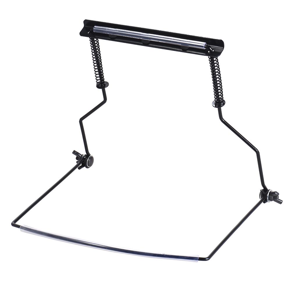 Metal Harmonica Mouth Organ Holder Harmonica Neck Stand Bracket for 10 Hole Harmonicas Hands Free Playing