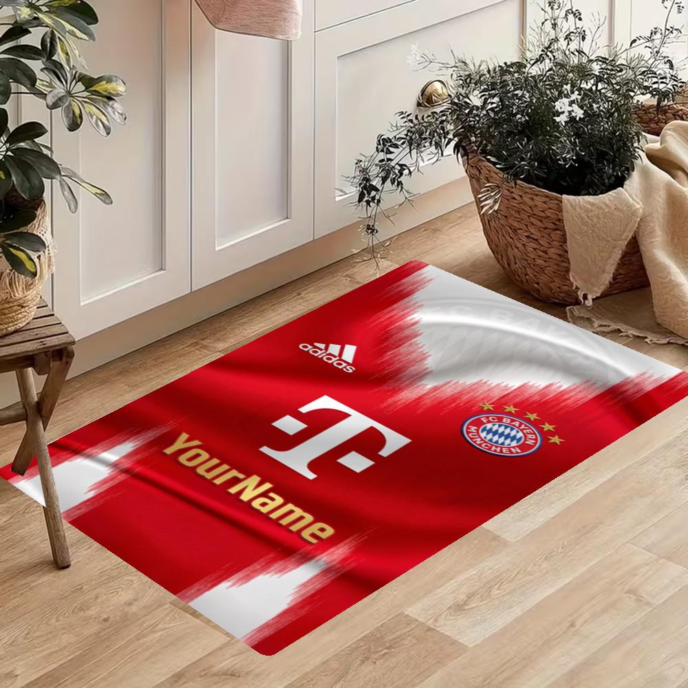 Bayern Munich Customize Your Name Kitchen Rug Runner Rug Laundry Mat Hallway Entryway The Best Gift Choice