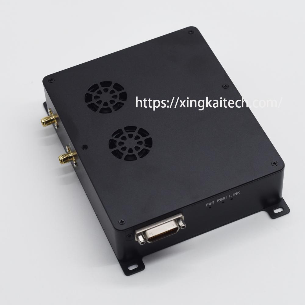 XK-M503E 2W*2 IP Mesh Radio Ad Hoc Network Communication System Fhss Hopping Frequency MIMO Mesh Network