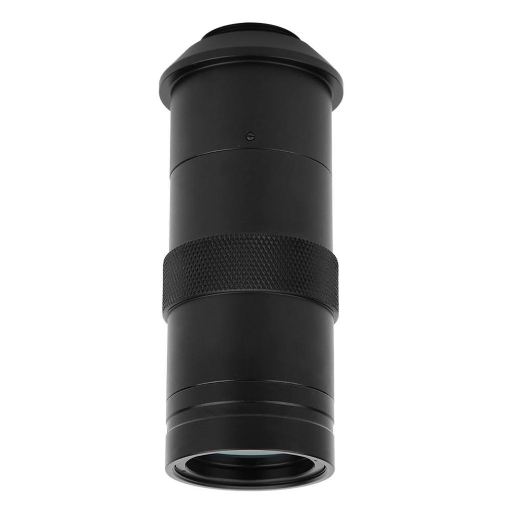 CCD Industrial Microscope Camera 8X 100X C Mount Lens 25mm Zoom Adjustable Magnification