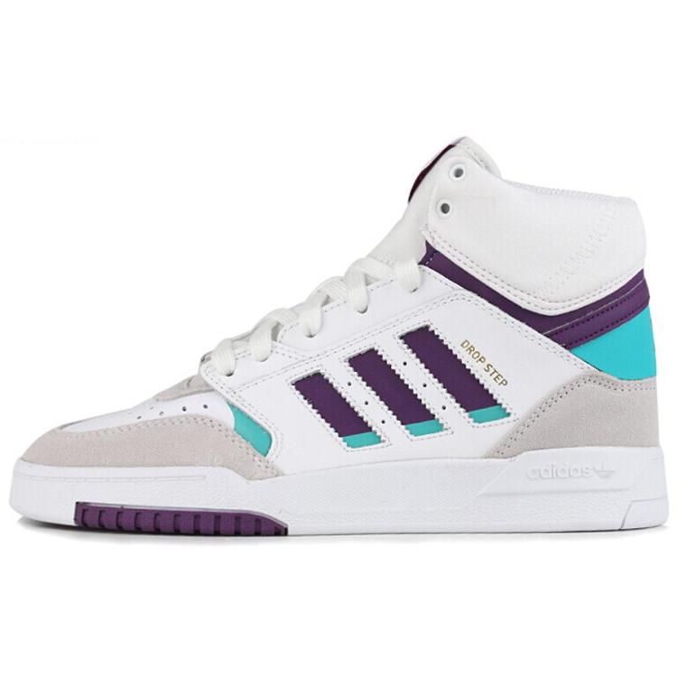 

Adidas Originals Drop Step White Gray Purple Women s EF7149 39⅓