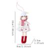 WTEMPO Christmas Pendant Cute Christmas Tree Ornaments Holiday Decor for Xmas New Year Party & Home Decoration Dollhouse Christmas Decorations