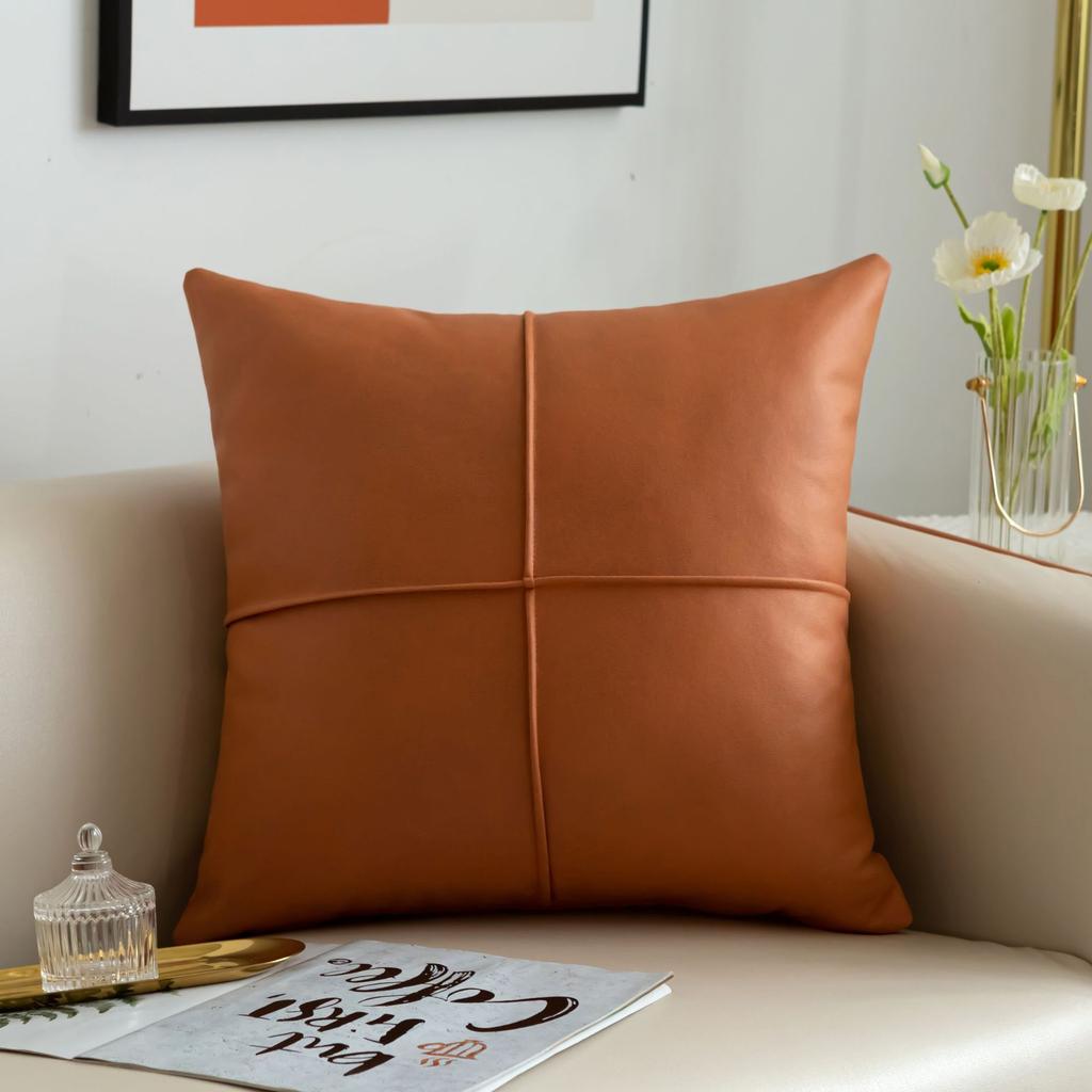 Minimalist Ins Solid Color Technology Cloth Cushion Covers For Home Sofa Bed Throw Pillowcase Living Room Decorative