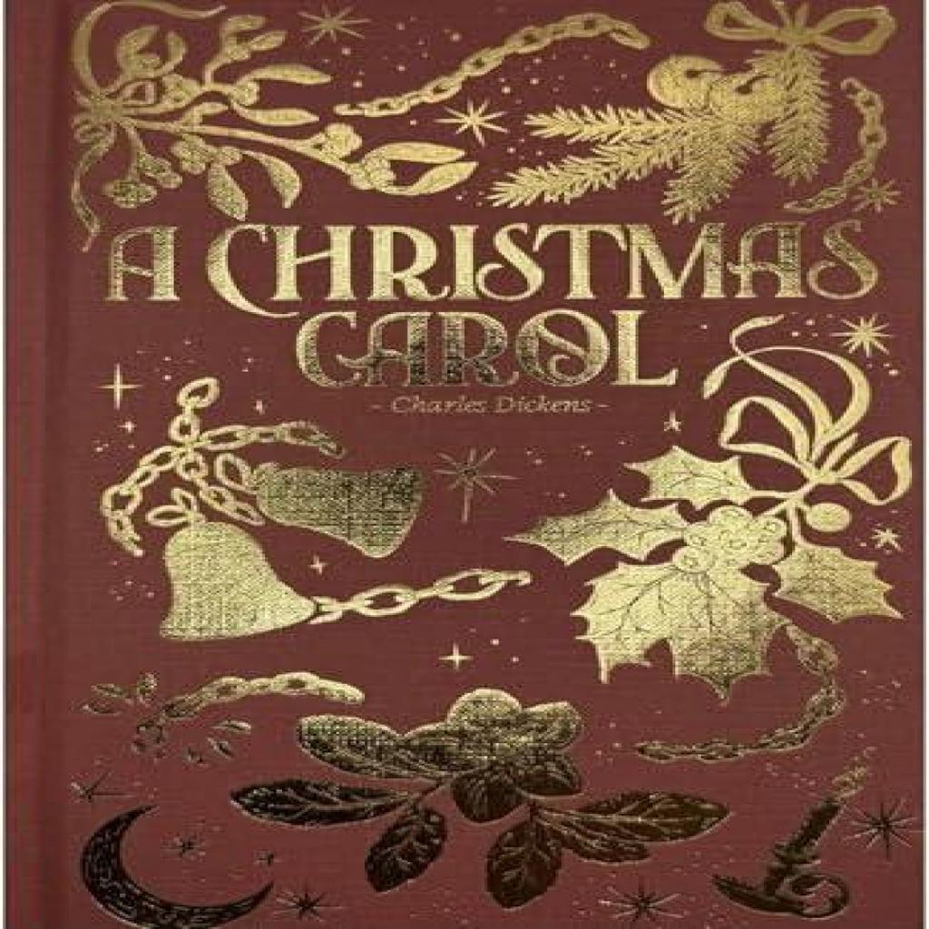 A Christmas Carol Luxe by Charles Dickens Hardback Book 9781840229752