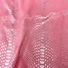 Micro-elastic Coated Python Patterned Fabric Pants Skirt Designer Clothing Fabrics Wholesale Cloth for Diy Sewing Material