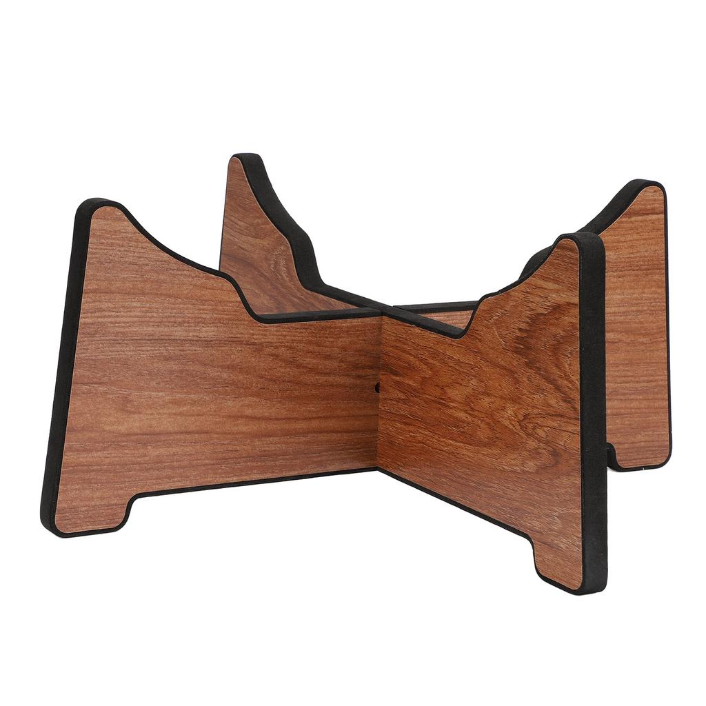 Ethereal Drum Bracket Stable Support Exquisite Wooden Tongue Drum Stand for Display