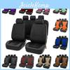 Seat Car Leather Pu Waterproof Cover European American Style Dustproof Spliced Design