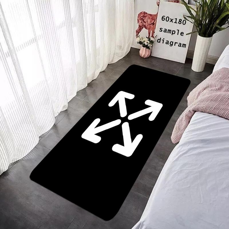 Floor Mat Non-slip Foot Rug for Entryway Royal Hallway Carpet Enfields Kitchen Water Absorbed Rugs Ideal Bedside Mats Home Decor