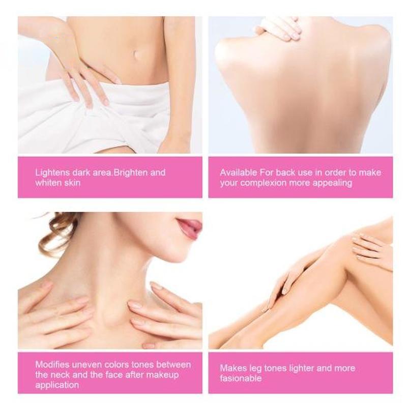 Bottle Underarm Body Lotion Mild Intimate Area Whitening Cream for Her Skincare Body Care