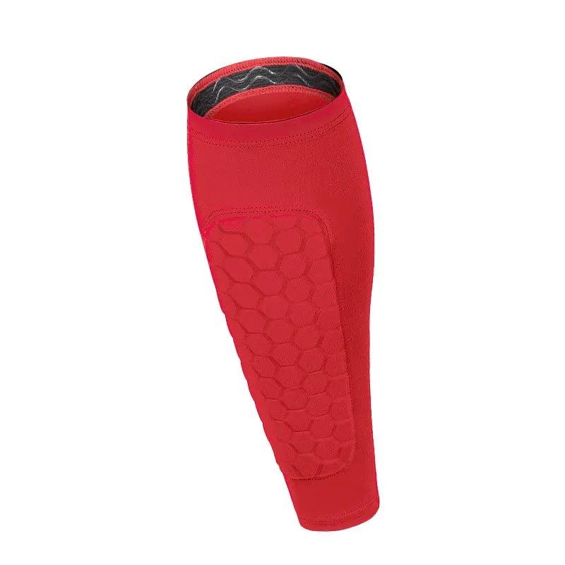 1Pcs Soccer Shin Pads with Honeycomb Pads Football Shin Pads Breathable Lightweight Calf Protective Gear for Soccer Football