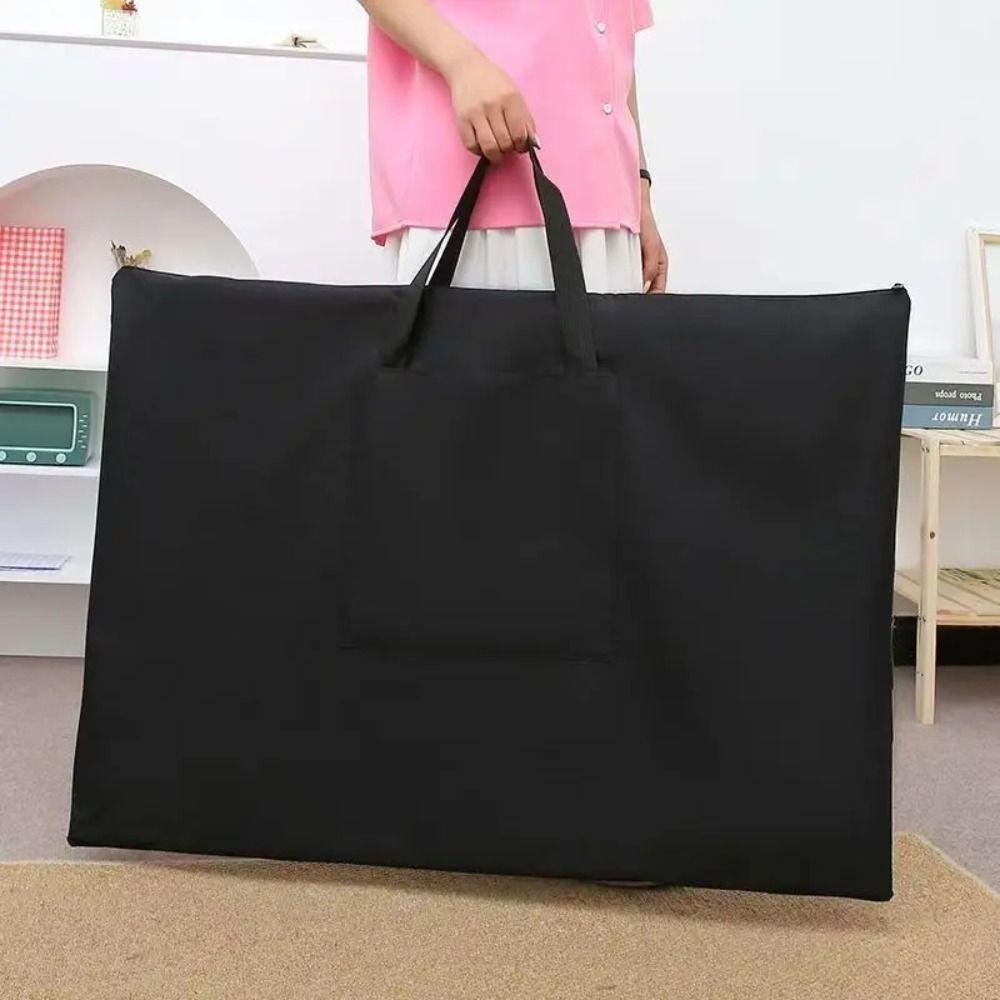 With Zipper Handle Art Portfolio Bag Large Capacity Drawing Board Holder  Artist