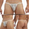 Men's G-String Net Yarn See-through Underpants Thongs Underwear Panties Large Size T-back