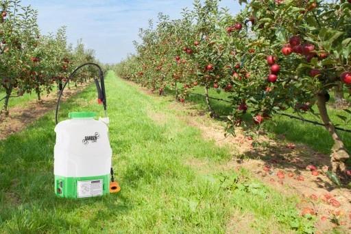 Opryskiwacz Ciśnieniowy Ogrodowy Akumulatorowy Przenośny Plecakowy 16L