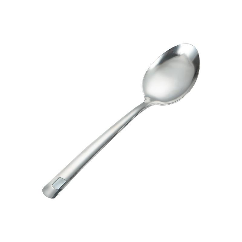 Kitchen Stainless Steel Cooking Utensils Polished Hanging Silver Colander Soup Frying Spatula Simple Household Accessories