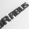 Mercedes-Benz BRABUS Metal Car Stickers: Rear Emblem & Decorative Body Stickers
