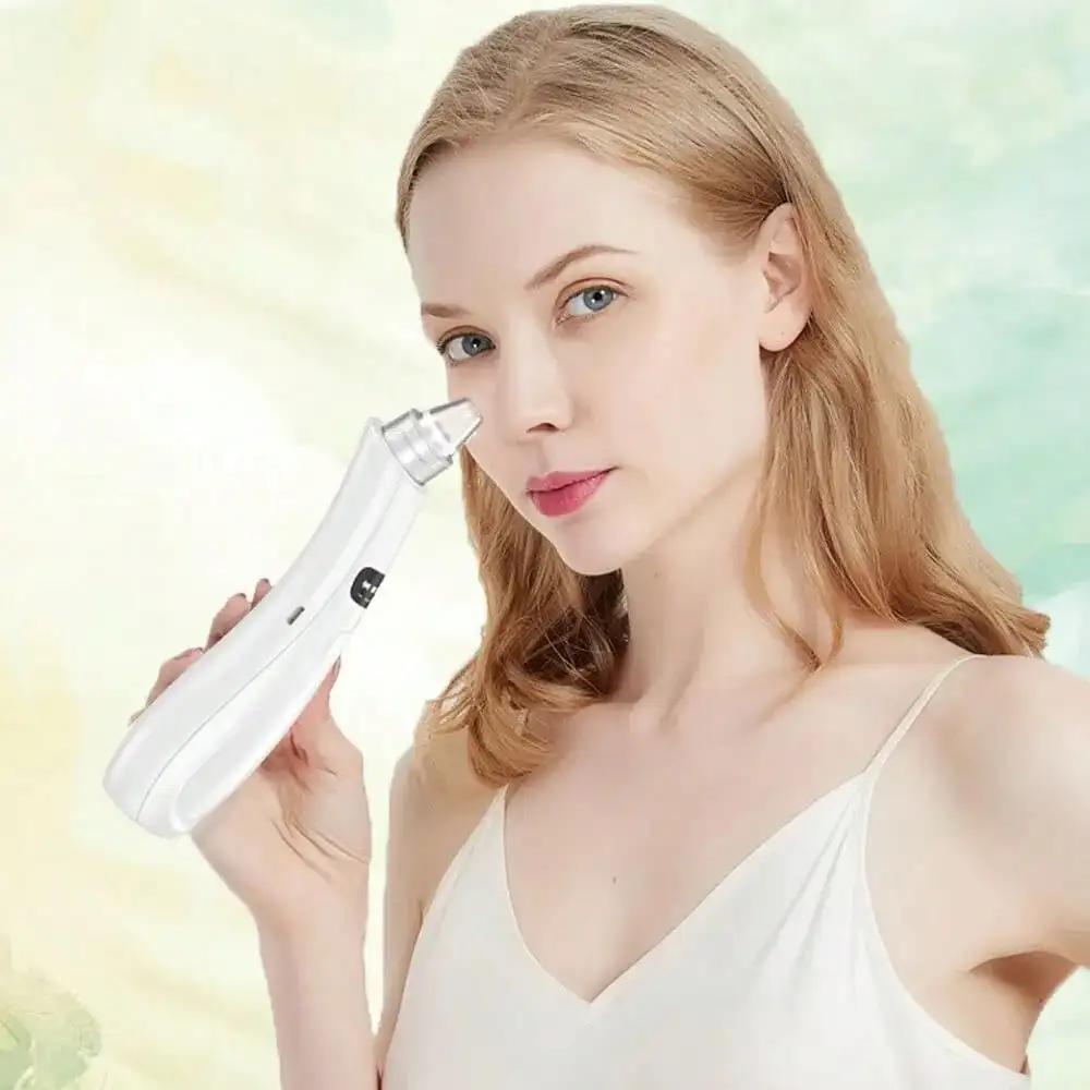 Facial Cleanser Device & Pore Vacuum 3 Modes Beauty Face Cleansing Machine for Exfoliating Dead Skin and Blackhead Extraction