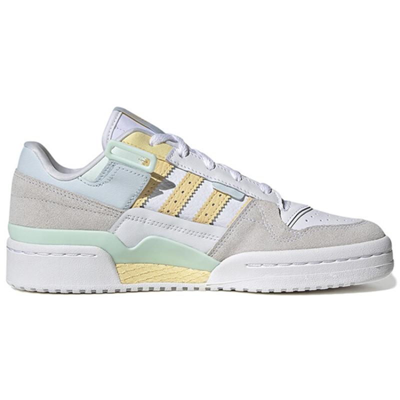 Adidas Originals Forum Exhibit 'White Yellow Blue' Women's Sneakers GX2160