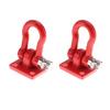 4PCS   Lock Catch for RC Climbing Crawler Car Assemble Replace Parts Red