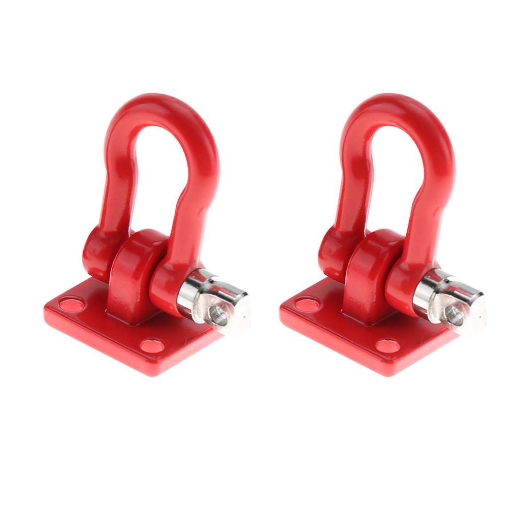 4PCS   Lock Catch for RC Climbing Crawler Car Assemble Replace Parts Red