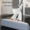 Foldable 28cm Universal Sponge Mop with Cotton Head & One-Button Water Absorption for Home Use