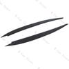 Car Headlight Eyebrow Eyelid Cover Trim ABS Carbon Fiber Eye-catching For VW Golf 7 VII GTI GTD R MK7 2013-2017