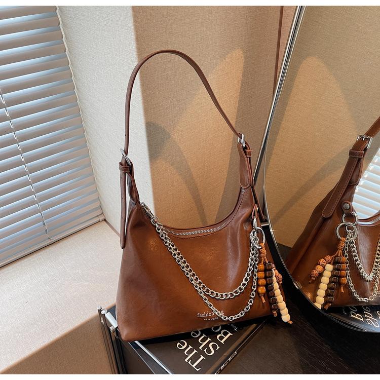 New Fashion Versatile Underarm Bag Ladies Temperament Commuter Tote Bag One Shoulder Crossbody Bag