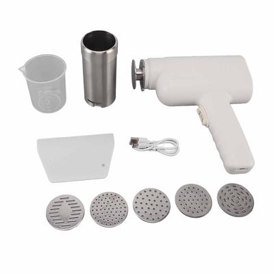 Electric Pasta Makers Automatic Rechargeable Portable Handheld Noodles Press Machine with 5pcs