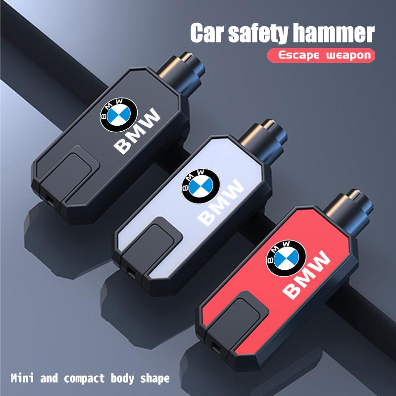 Car Safety Hammer Glass Window Breaker Emergency Escape Tool For BMW M Performance E36 E46 E60 E90 E91 E92 E93 F30 F20