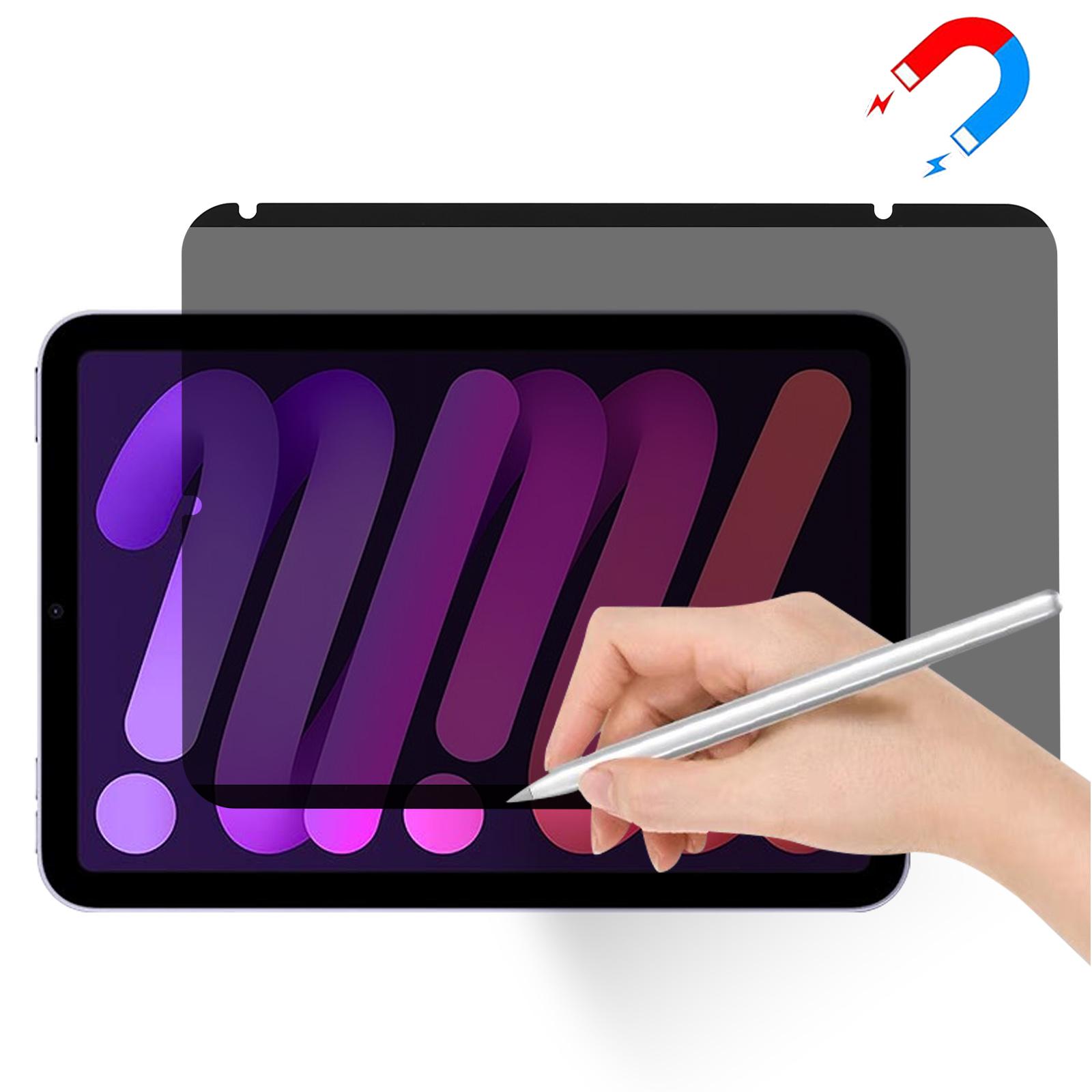 

Для iPad mini (2024)/міні (2021 рік) Багаторазова матова магнітна ПЕТ плівка для екрану Anti-Spy PET Screen Protector