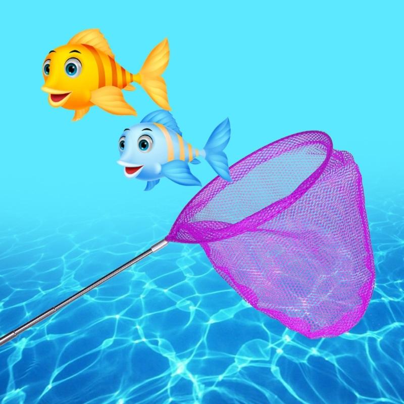 Stainless Steel Fish Tanks Pool Cleaning Tool Portable Fishing Net Aquarium Fish Tanks Shrimp Net Fish Tanks Filter Net