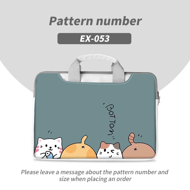 Torba na laptopa DIY Etui na komputer PU Torba na ramię do laptopa Wielofunkcyjna 12 13.3 14 15.6 17.3 cala dla Macbooka/HP/Lenovo/Acera