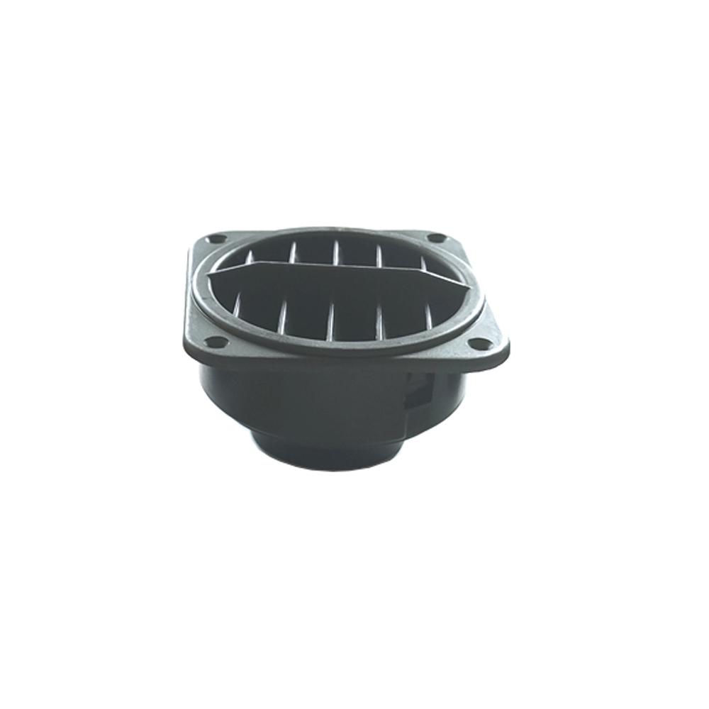 42mm/60mm/75mm Warm Heater Parking Heater Air Vent Car Heater Ducting Duct Air Outlet Black For Webasto Truck Auto Parts
