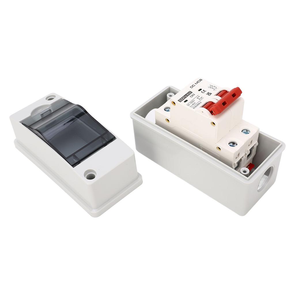SG DC Miniature Circuit Breaker 2P 63A 1000V Disconnecting Switch IP65 Waterproof for Solar PV System